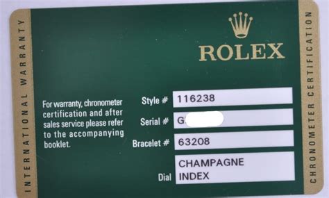 f863009 garanzia rolex anno|rolex warranty card.